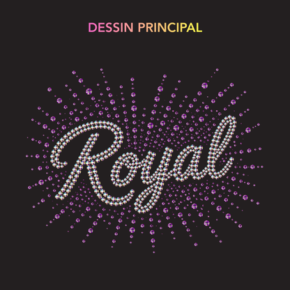 Royal - Royal rhinestone design