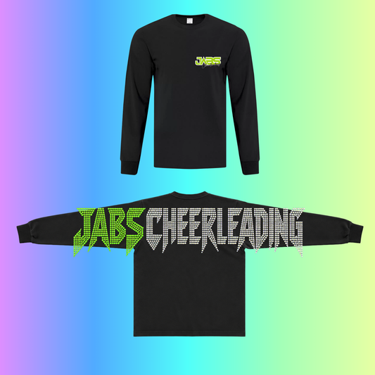 Jabs - Long-sleeve rhinestone design club top