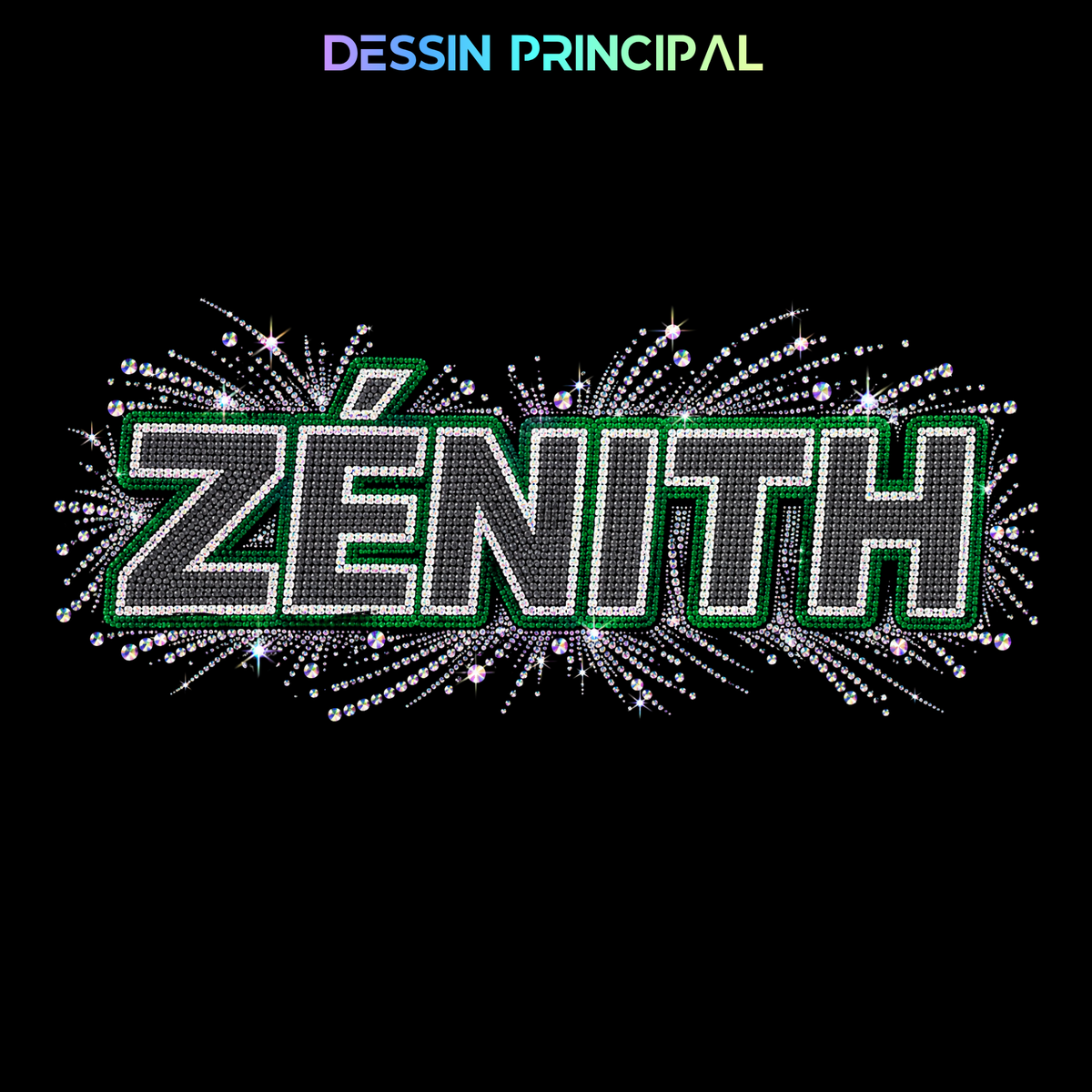 Zénith - Design de club rhinestone